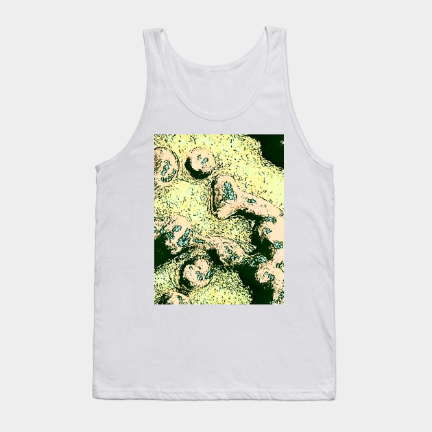 Tomato Sauce Abstraction Tank Top by Tovers